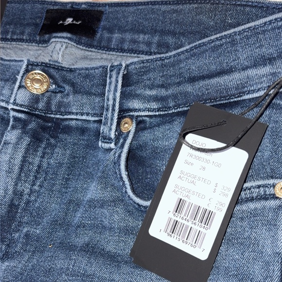 7 For All Mankind Classic Blue Jeans - Picture 1 of 3